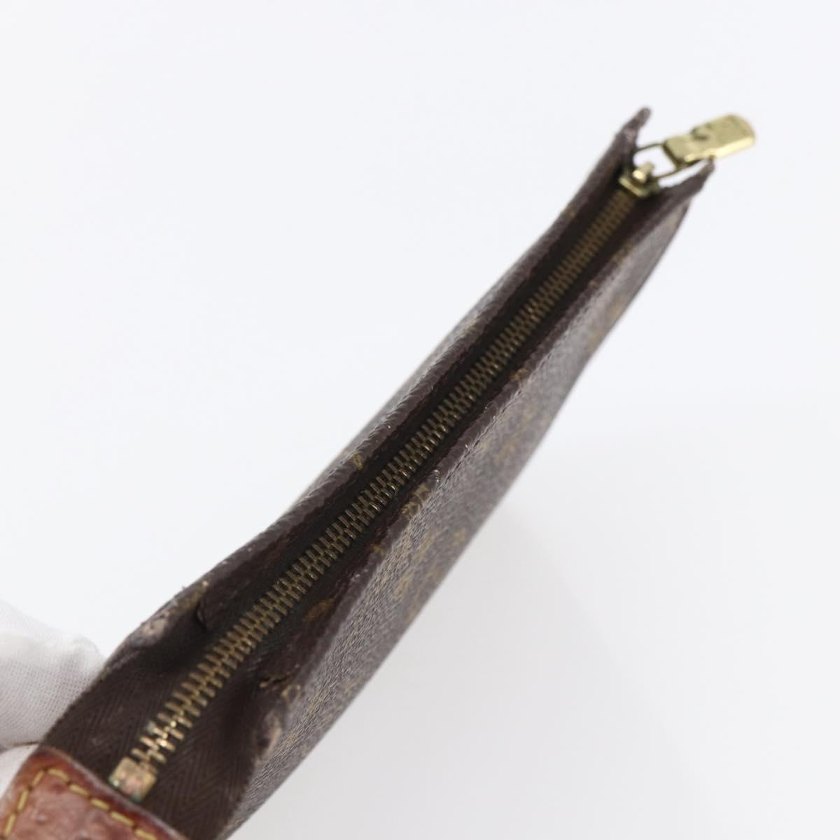 LOUIS VUITTON Monogram Bucket PM Accessory Pouch LV Auth bs30116