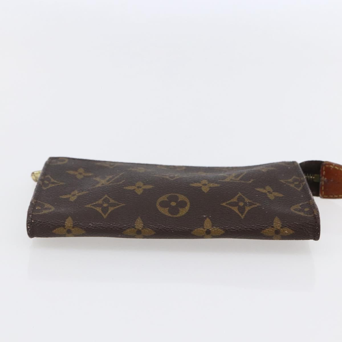 LOUIS VUITTON Monogram Bucket PM Accessory Pouch LV Auth bs30116