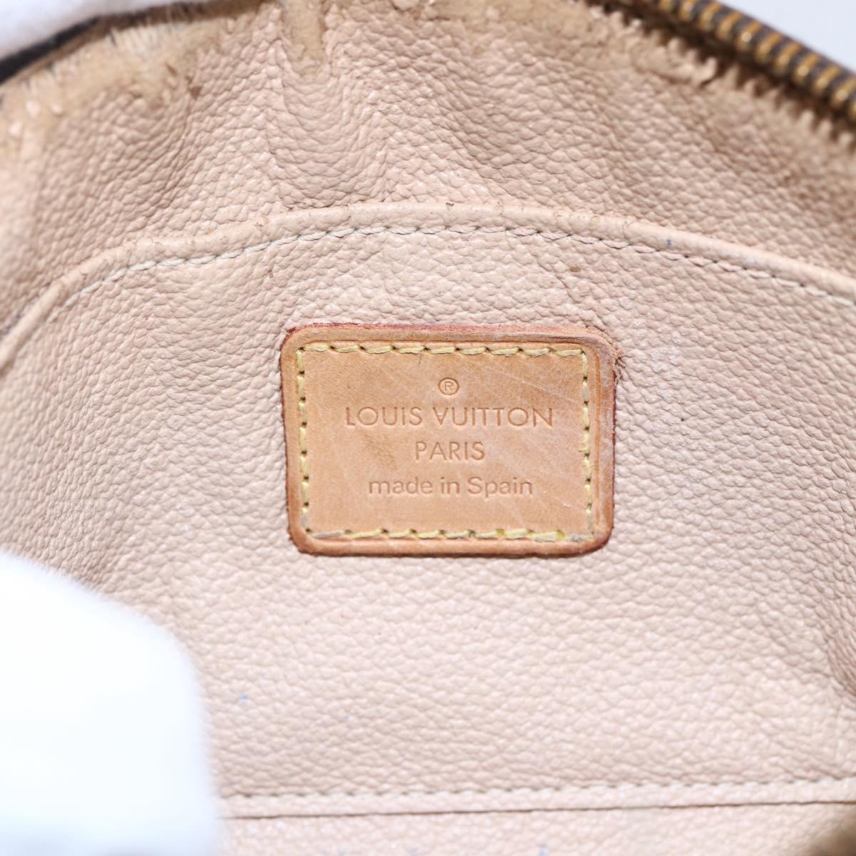 LOUIS VUITTON Monogram Pochette Cosmetic PM Pouch M43998 LV Auth bs30117