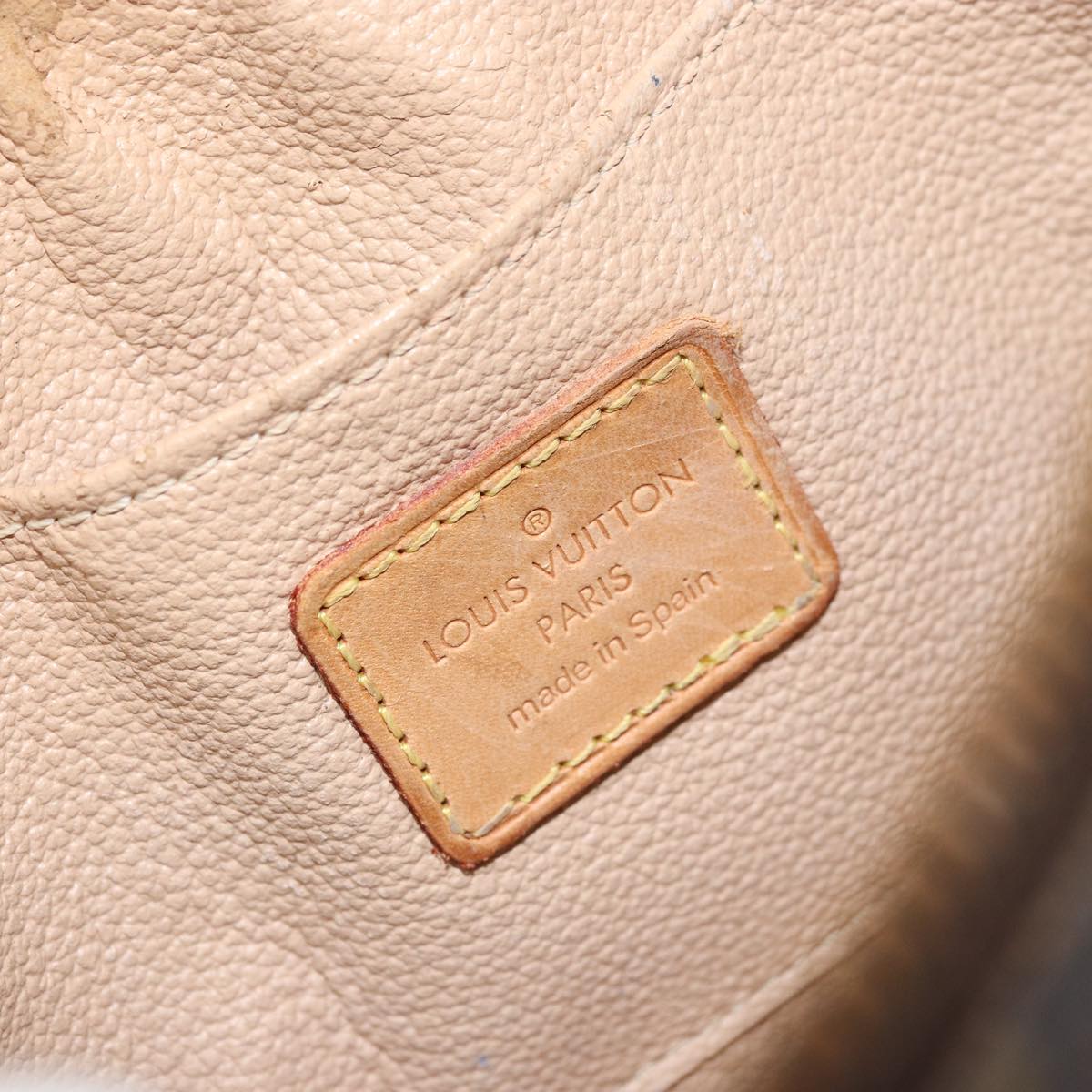 LOUIS VUITTON Monogram Pochette Cosmetic PM Pouch M43998 LV Auth bs30117