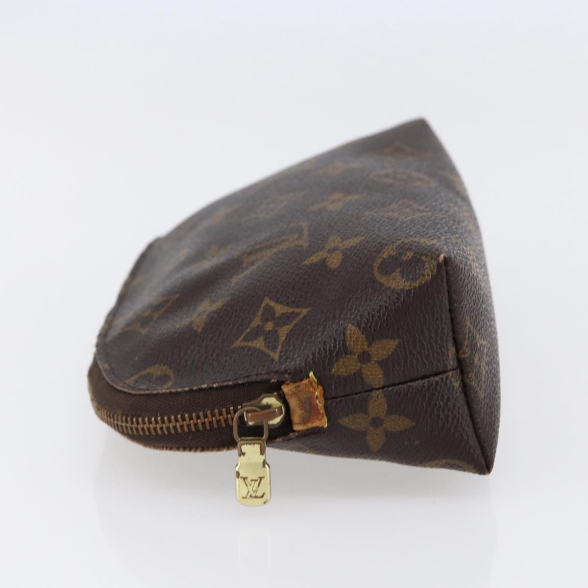 LOUIS VUITTON Monogram Pochette Cosmetic PM Pouch M43998 LV Auth bs30117