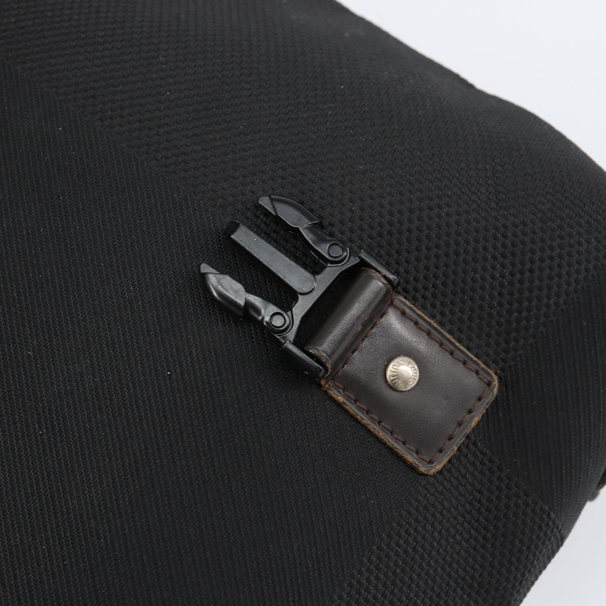 LOUIS VUITTON Damier Geant Roux Shoulder Bag Black M93079 LV Auth bs30119