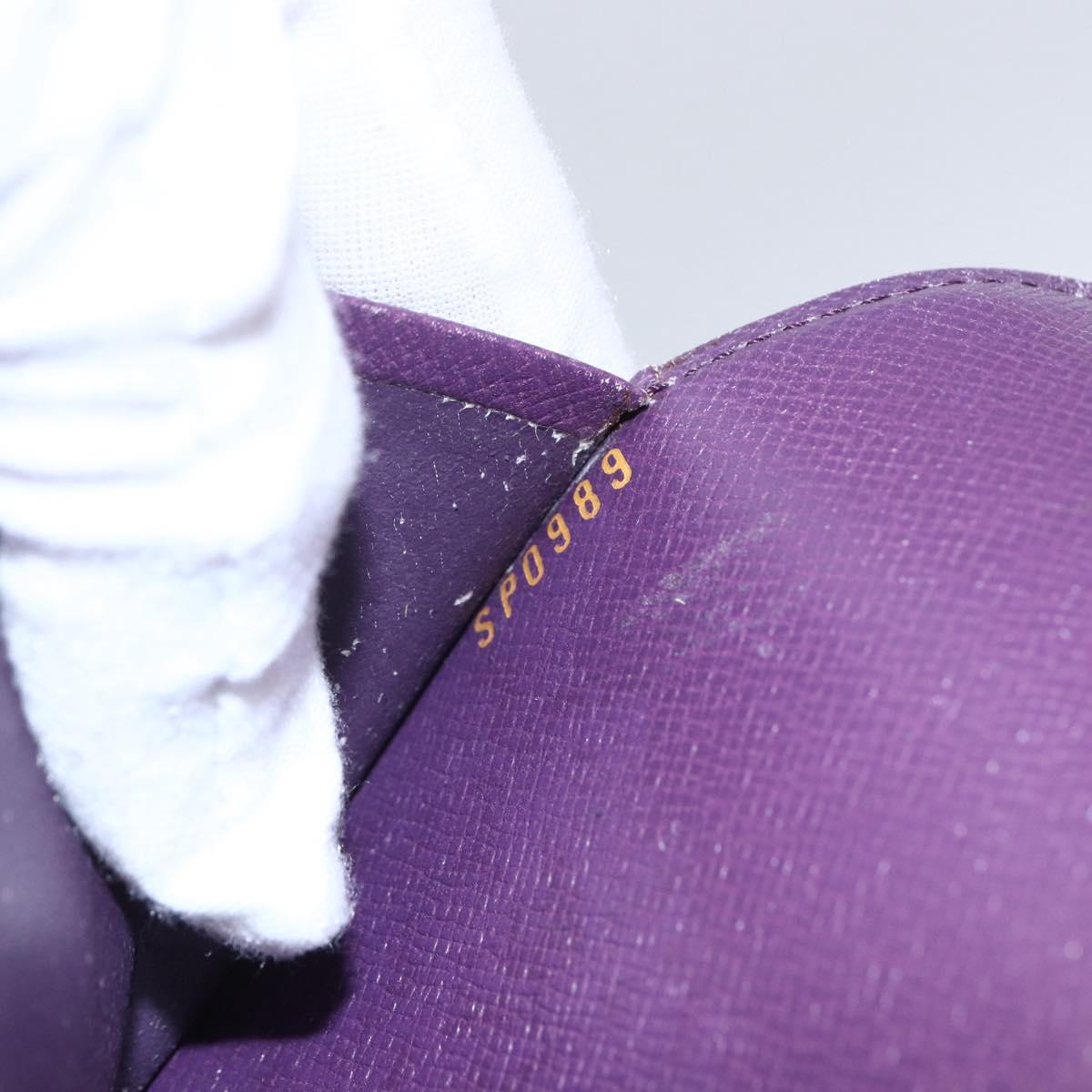 LOUIS VUITTON Epi Agenda MM Day Planner Cover Yellow R20049 LV Auth bs30137