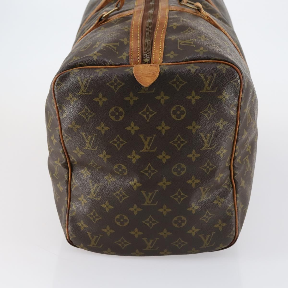 LOUIS VUITTON Monogram Sac Souple 55 Boston Bag M41622 LV Auth bs30141