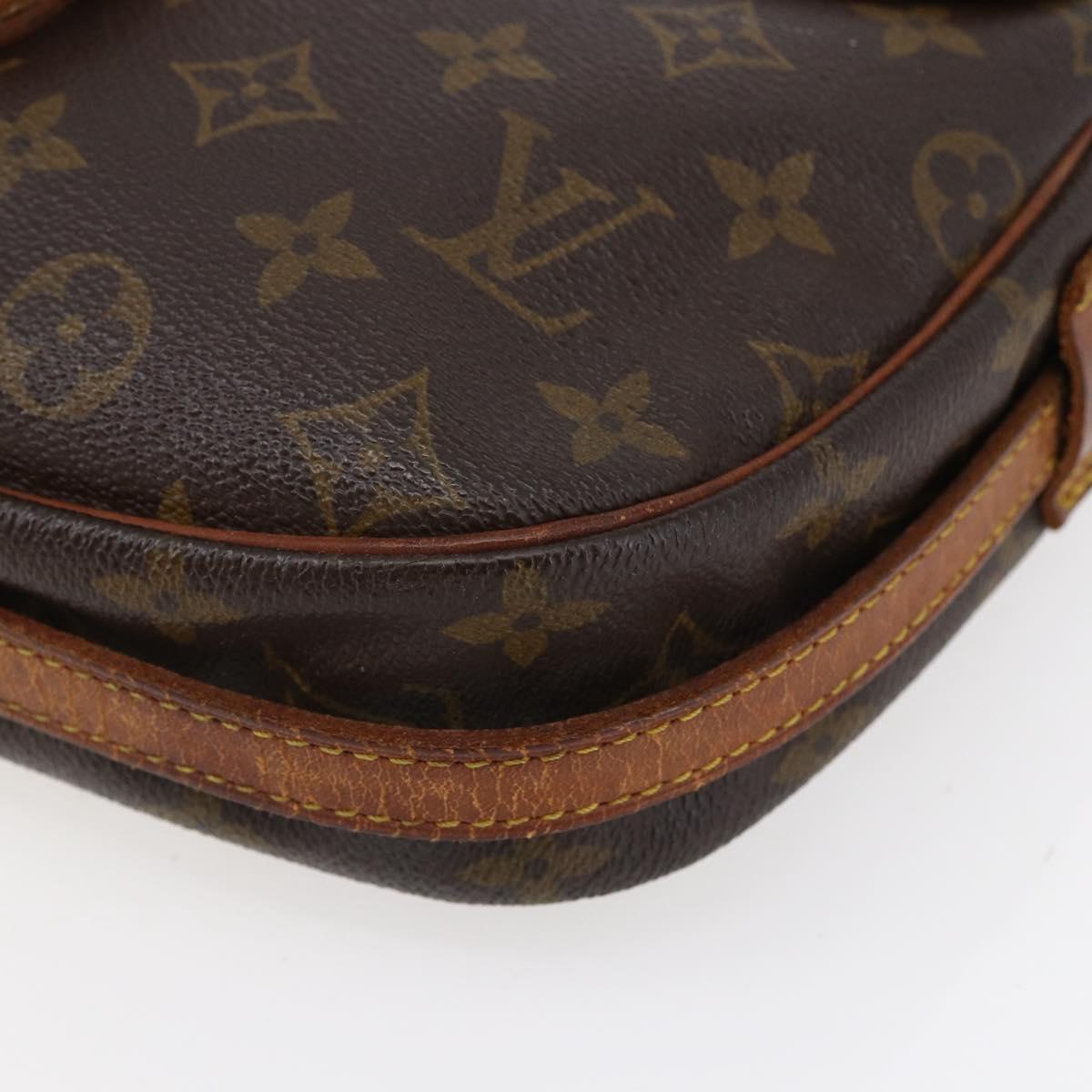 LOUIS VUITTON Monogram Jeune Fille MM Shoulder Bag M51226 LV Auth bs30145