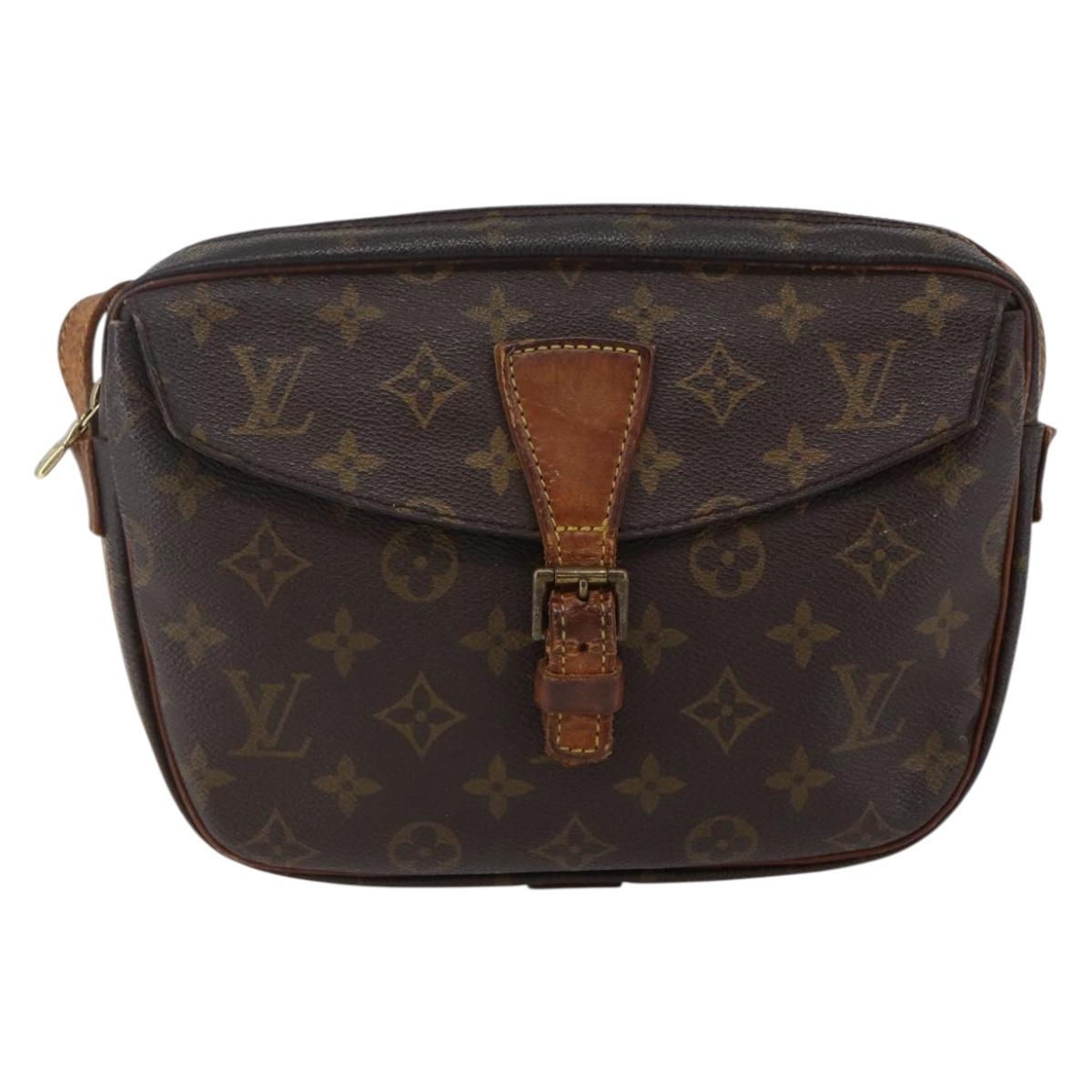 LOUIS VUITTON Monogram Jeune Fille MM Shoulder Bag M51226 LV Auth bs30145