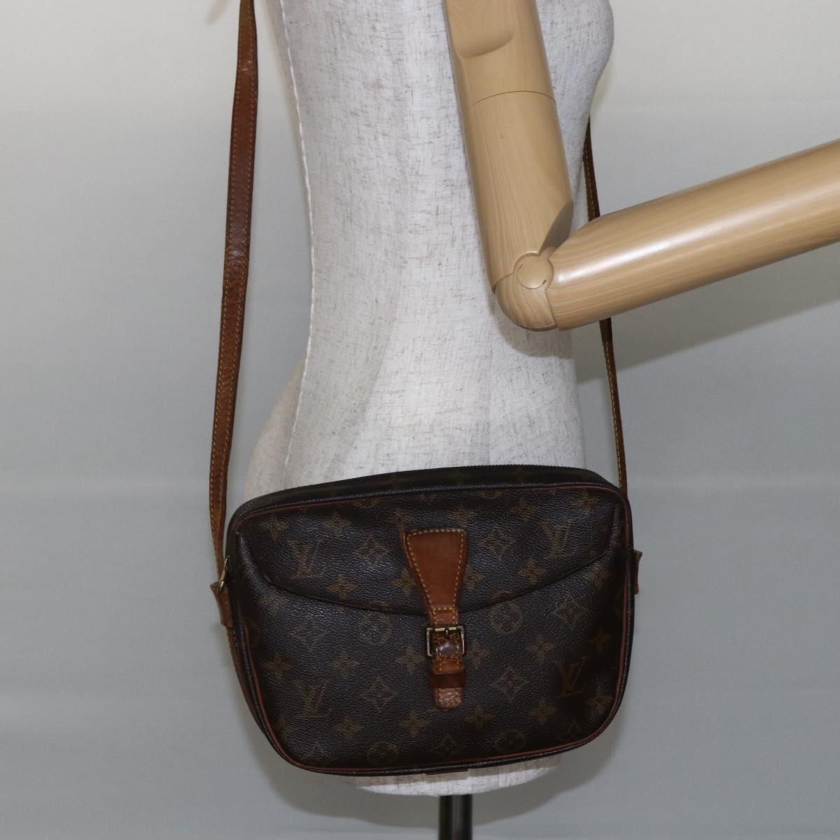 LOUIS VUITTON Monogram Jeune Fille MM Shoulder Bag M51226 LV Auth bs30145