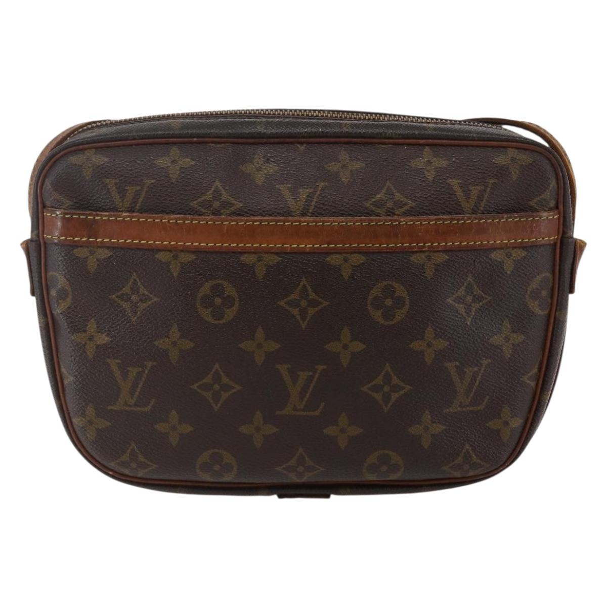 LOUIS VUITTON Monogram Jeune Fille MM Shoulder Bag M51226 LV Auth bs30145