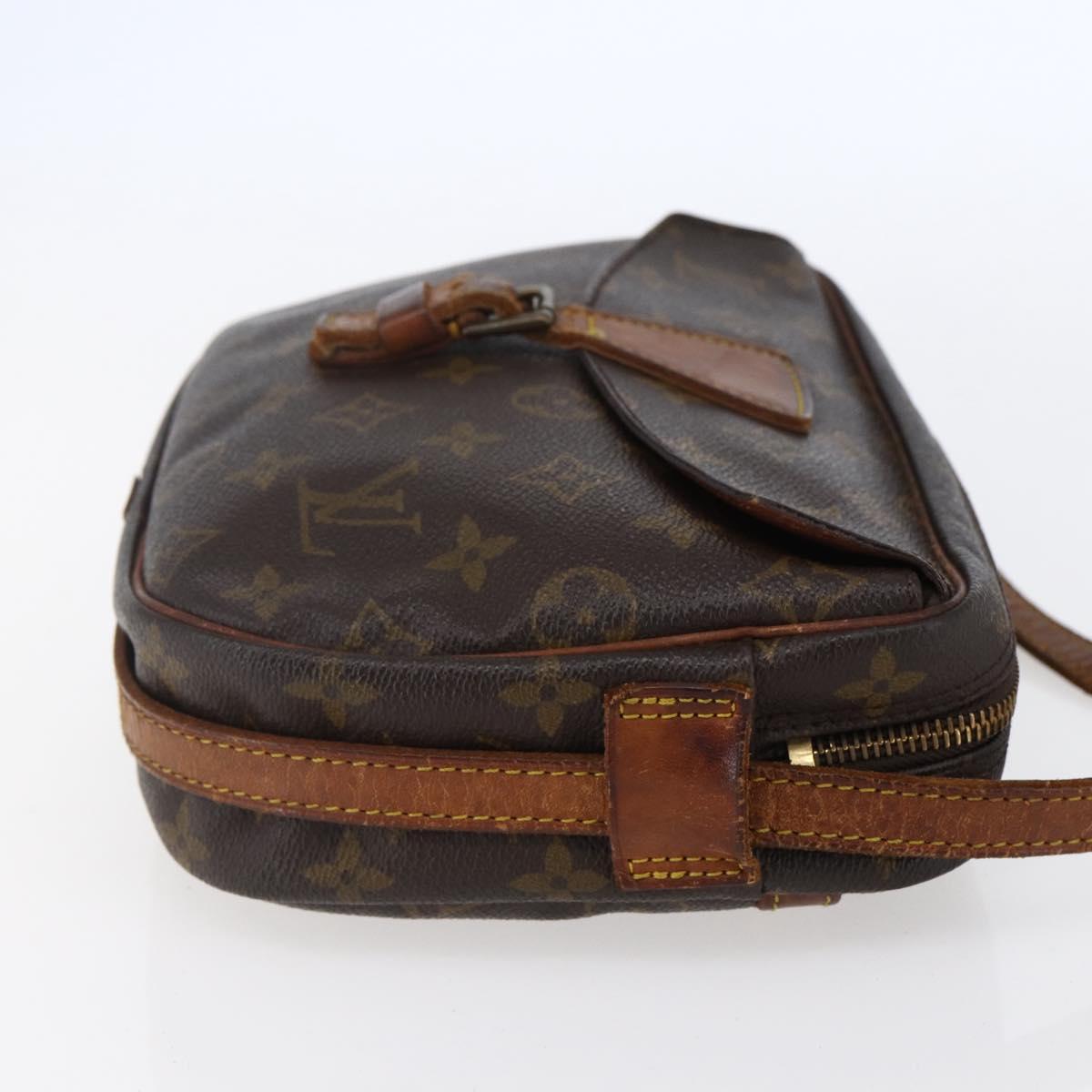 LOUIS VUITTON Monogram Jeune Fille MM Shoulder Bag M51226 LV Auth bs30145