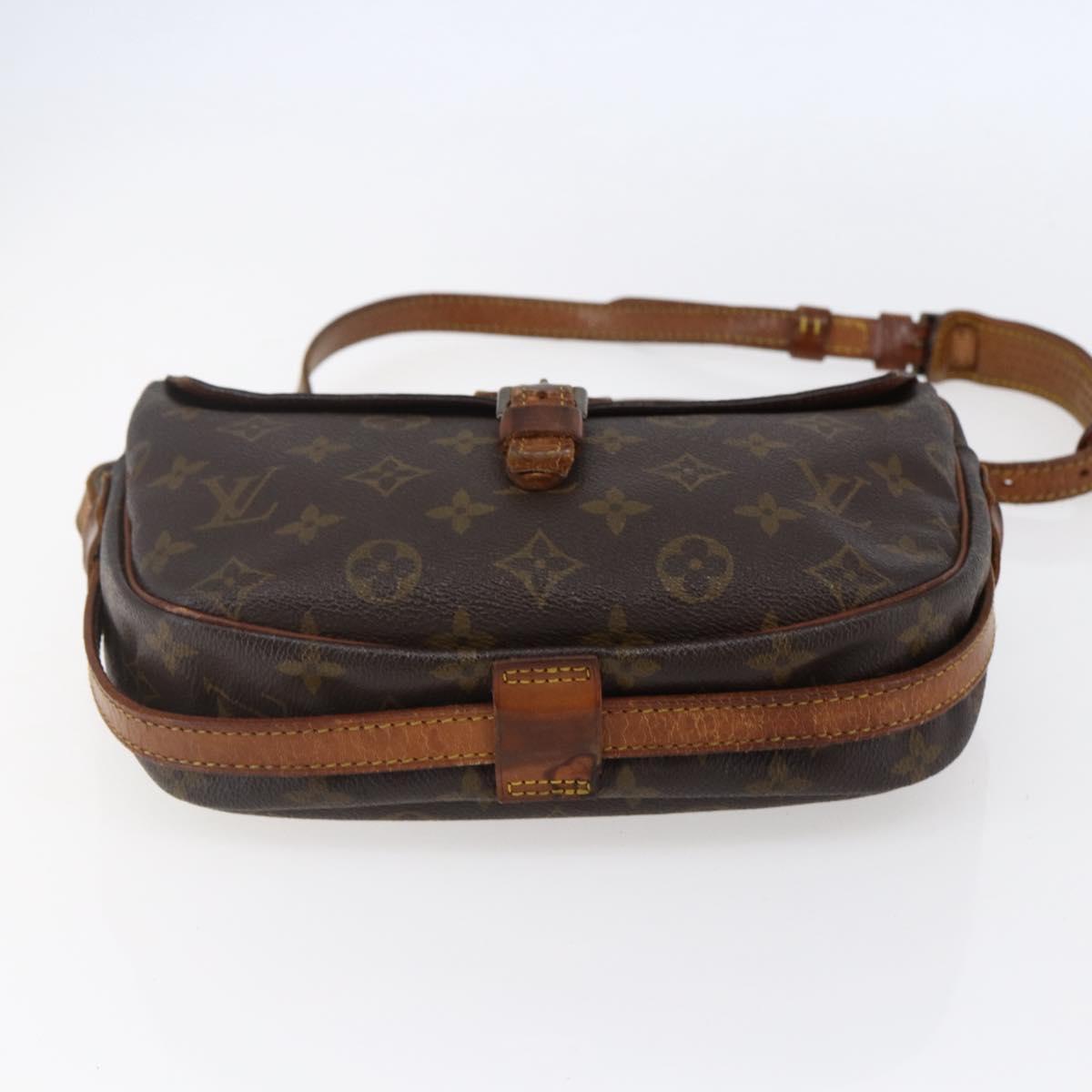 LOUIS VUITTON Monogram Jeune Fille MM Shoulder Bag M51226 LV Auth bs30145