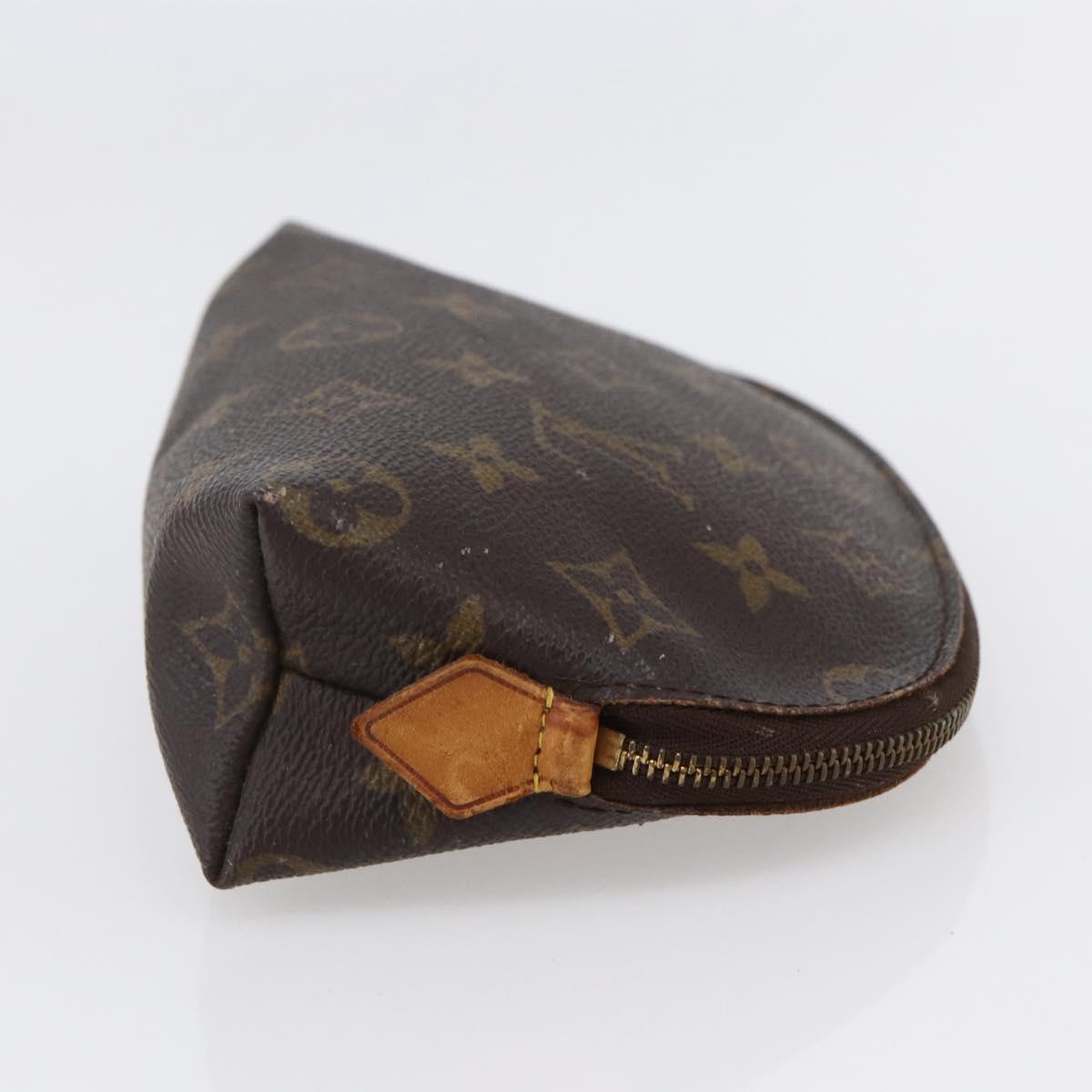 LOUIS VUITTON Monogram Pochette Cosmetic PM Pouch M43998 LV Auth bs30147
