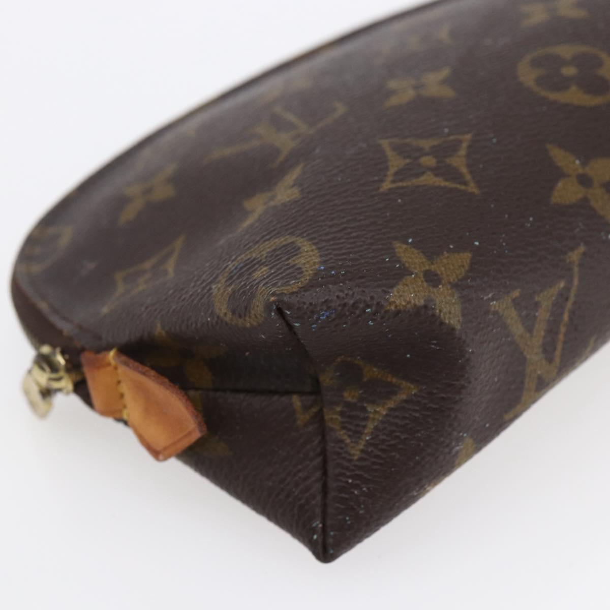 LOUIS VUITTON Monogram Pochette Cosmetic PM Pouch M43998 LV Auth bs30147