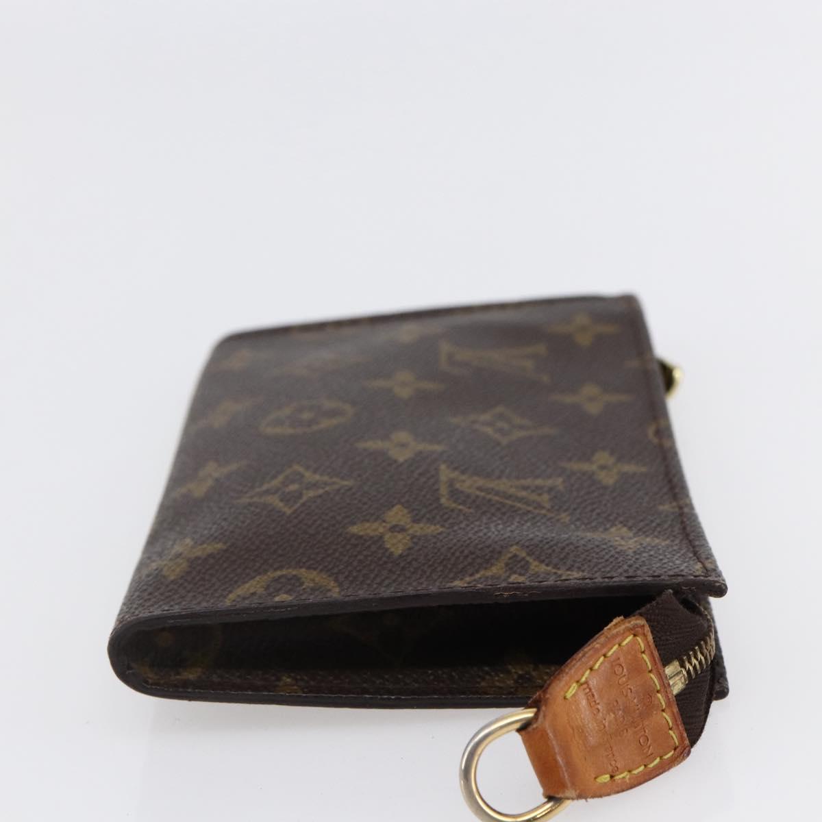 LOUIS VUITTON Monogram Bucket PM Accessory Pouch LV Auth bs30149