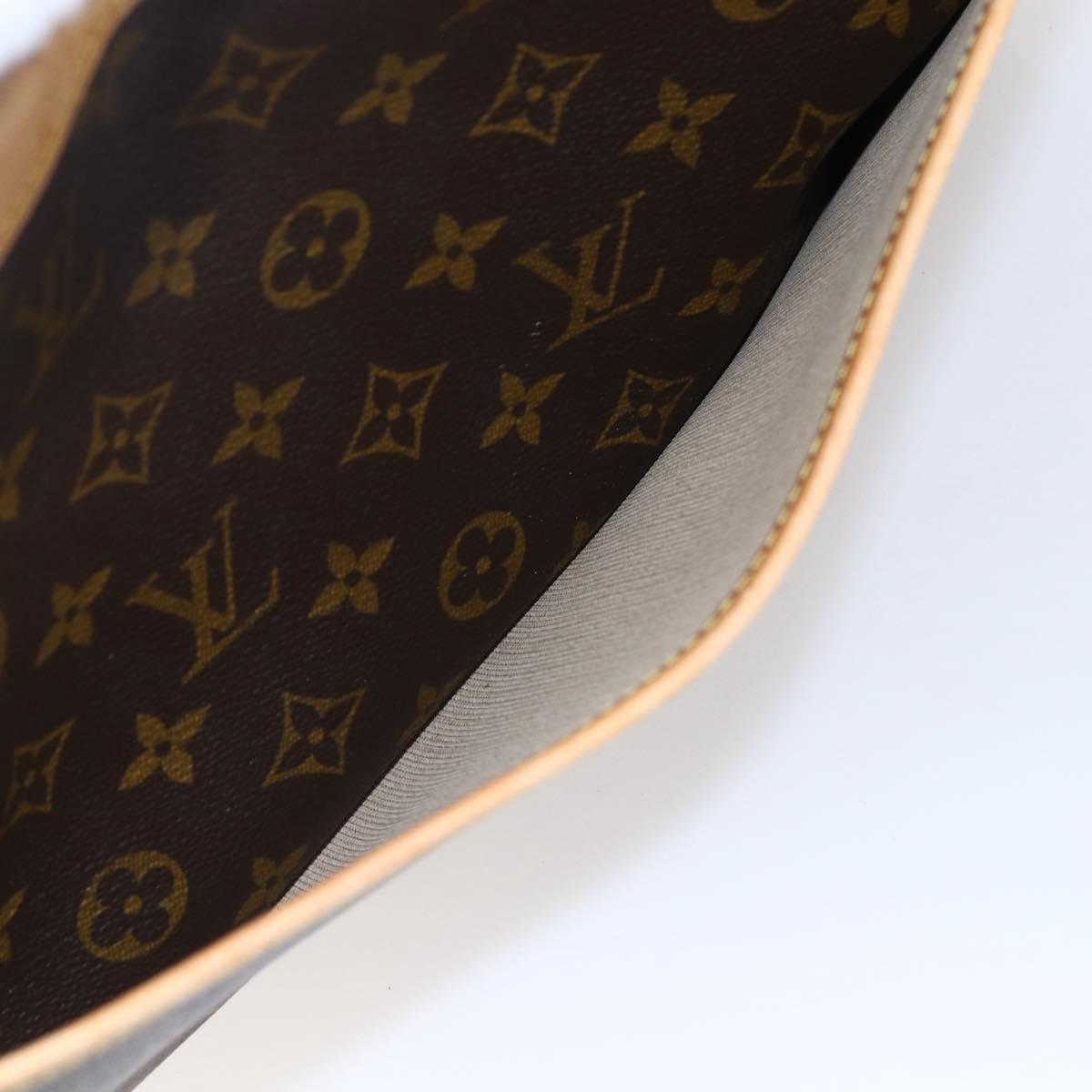 LOUIS VUITTON Monogram Deauville Hand Bag M47270 LV Auth bs30150