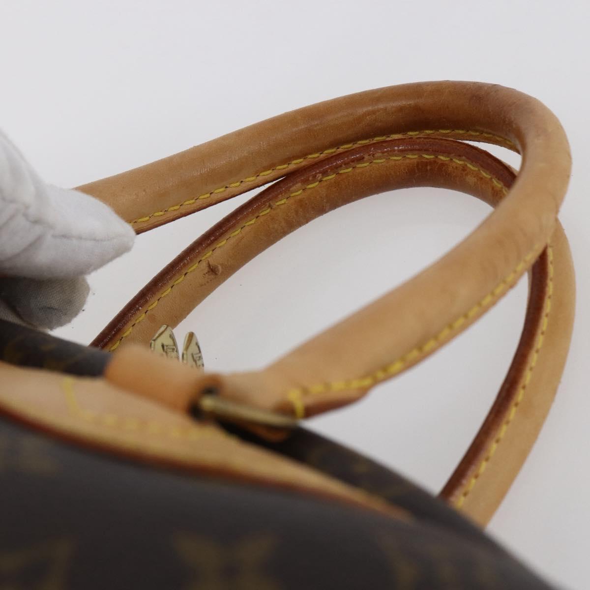 LOUIS VUITTON Monogram Deauville Hand Bag M47270 LV Auth bs30150