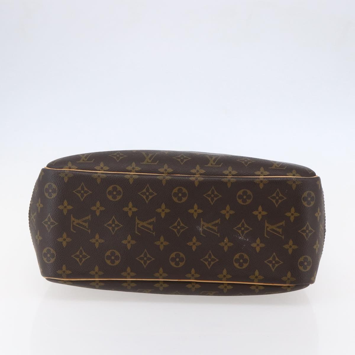 LOUIS VUITTON Monogram Deauville Hand Bag M47270 LV Auth bs30150