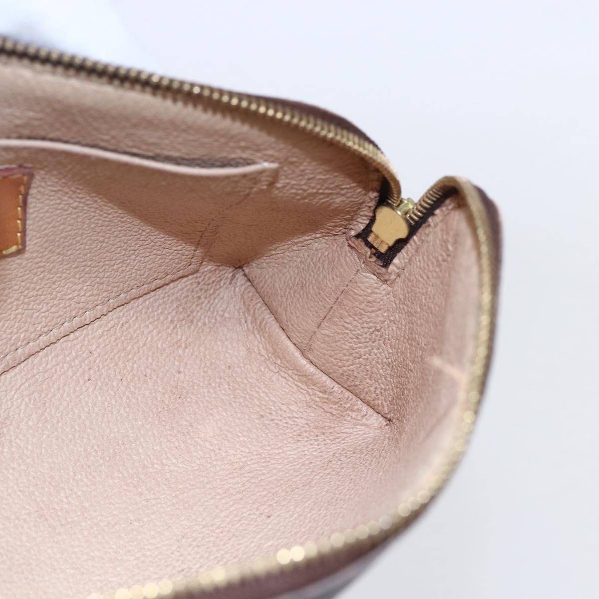 LOUIS VUITTON Monogram Pochette Cosmetic PM Pouch M43998 LV Auth bs30164