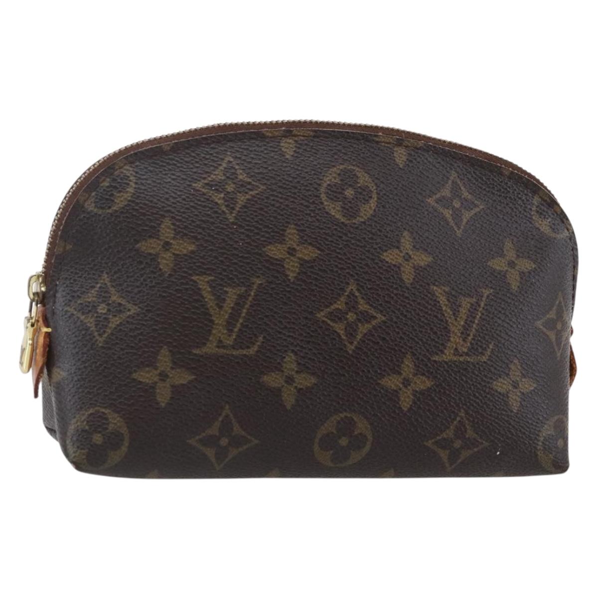 LOUIS VUITTON Monogram Pochette Cosmetic PM Pouch M43998 LV Auth bs30164
