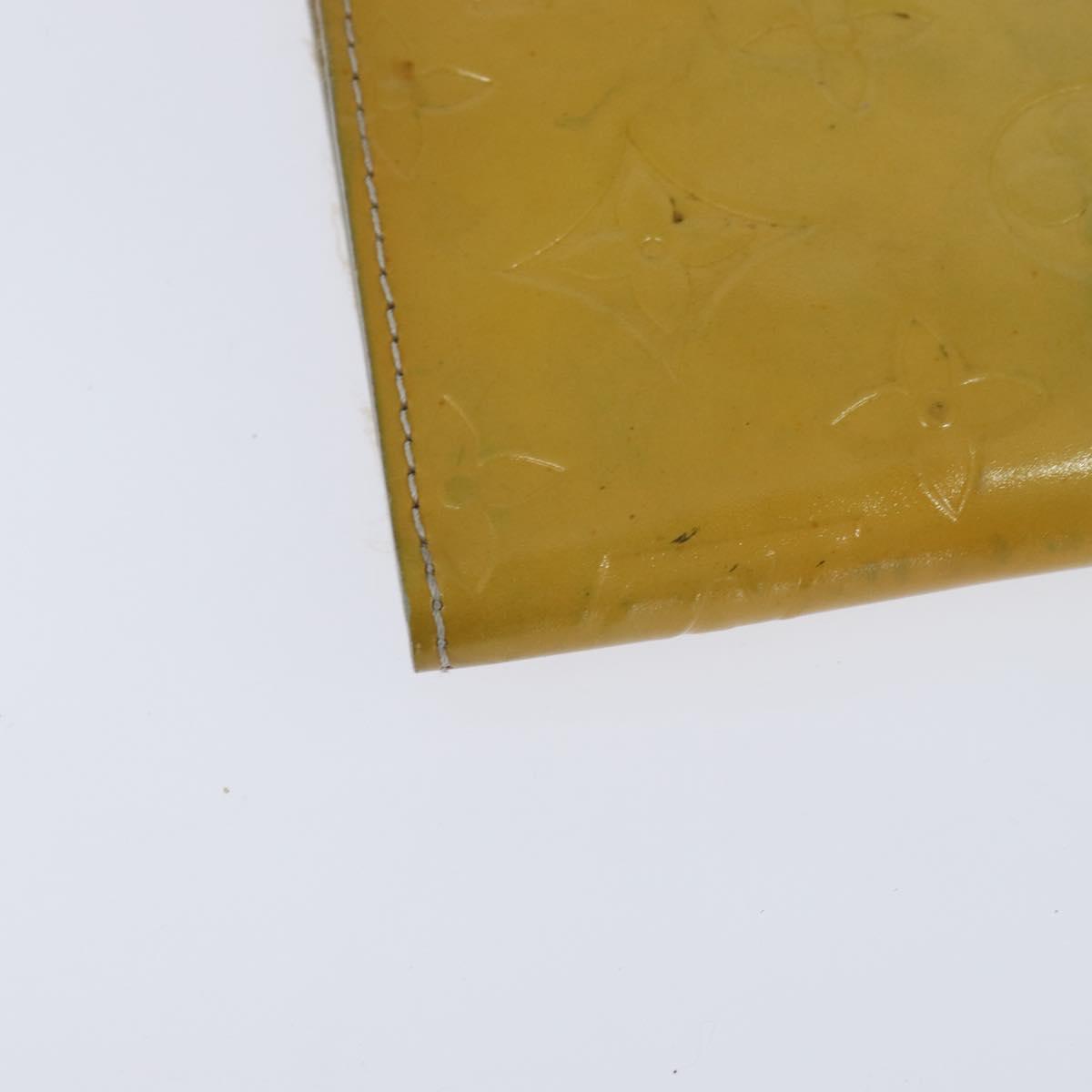 LOUIS VUITTON Monogram Vernis Kenmare Shoulder Bag Gris M91060 LV Auth bs30168