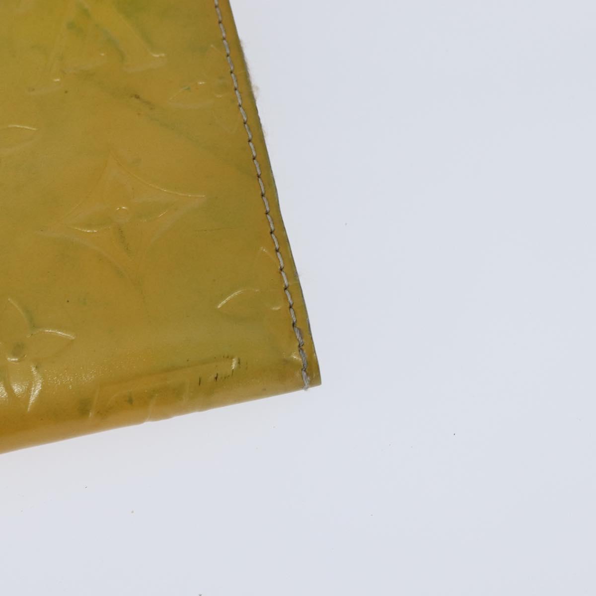 LOUIS VUITTON Monogram Vernis Kenmare Shoulder Bag Gris M91060 LV Auth bs30168