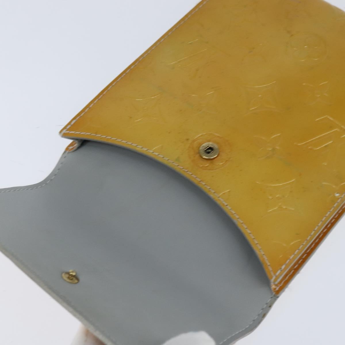 LOUIS VUITTON Monogram Vernis Kenmare Shoulder Bag Gris M91060 LV Auth bs30168