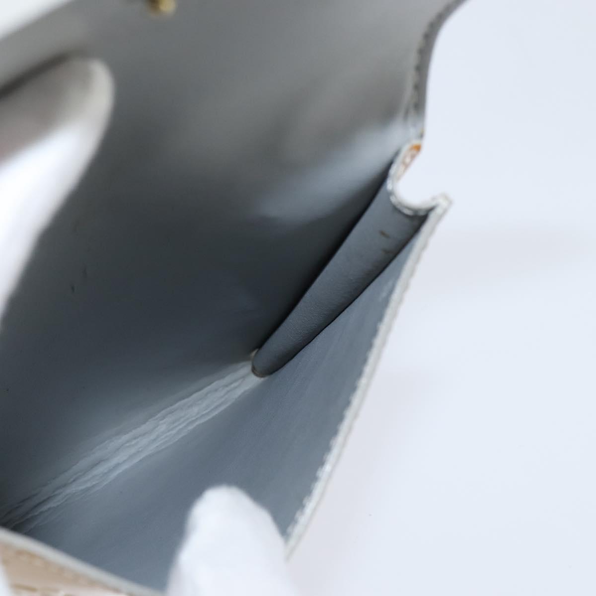 LOUIS VUITTON Monogram Vernis Kenmare Shoulder Bag Gris M91060 LV Auth bs30168