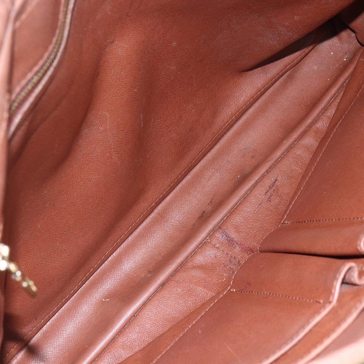 LOUIS VUITTON Monogram Porte Documents Voyage Business Bag M52005 Auth bs30172