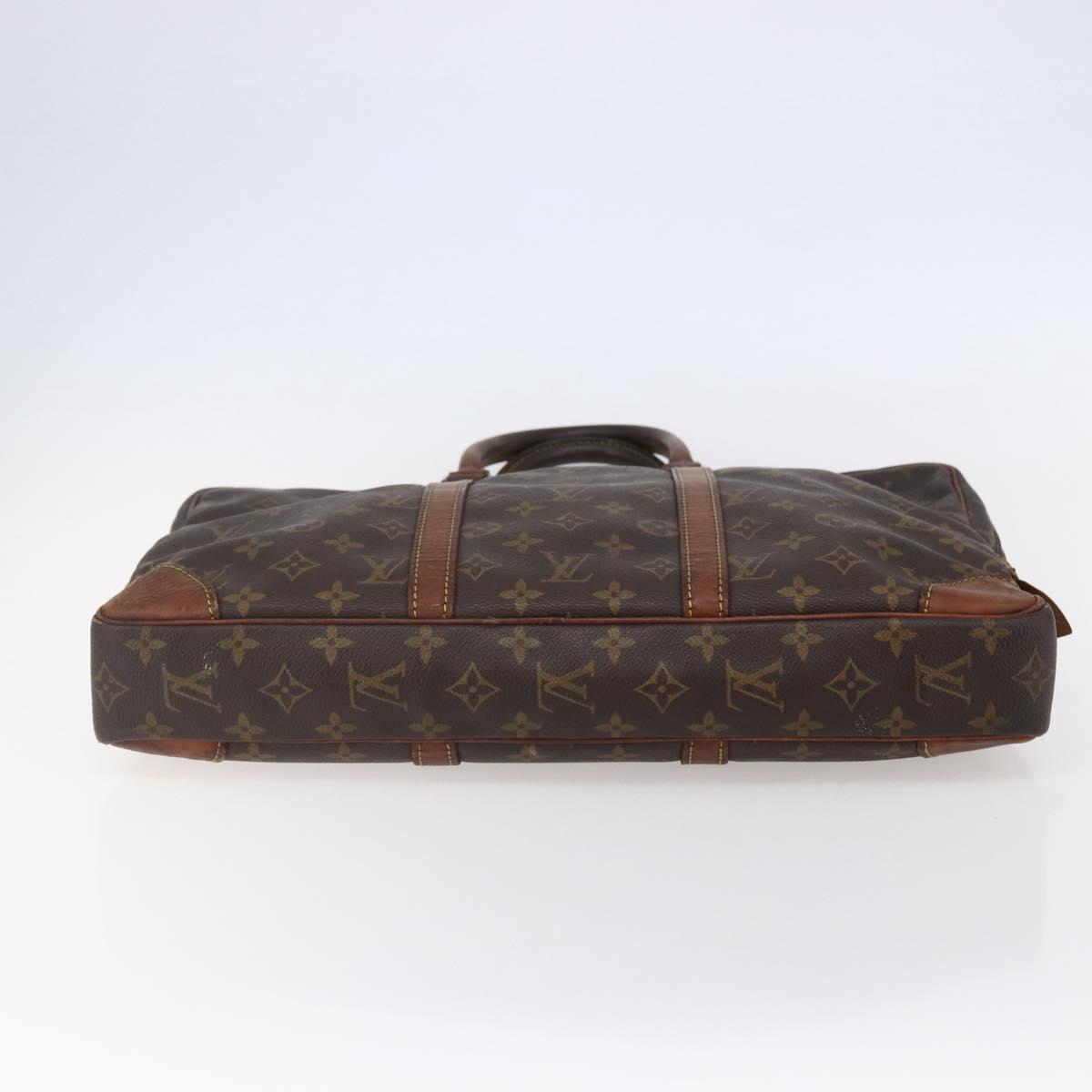 LOUIS VUITTON Monogram Porte Documents Voyage Business Bag M52005 Auth bs30172