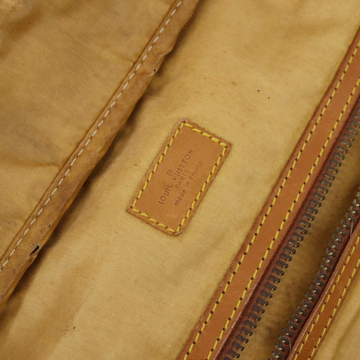 LOUIS VUITTON Monogram Sac Tennis Boston Bag LV Auth bs30175