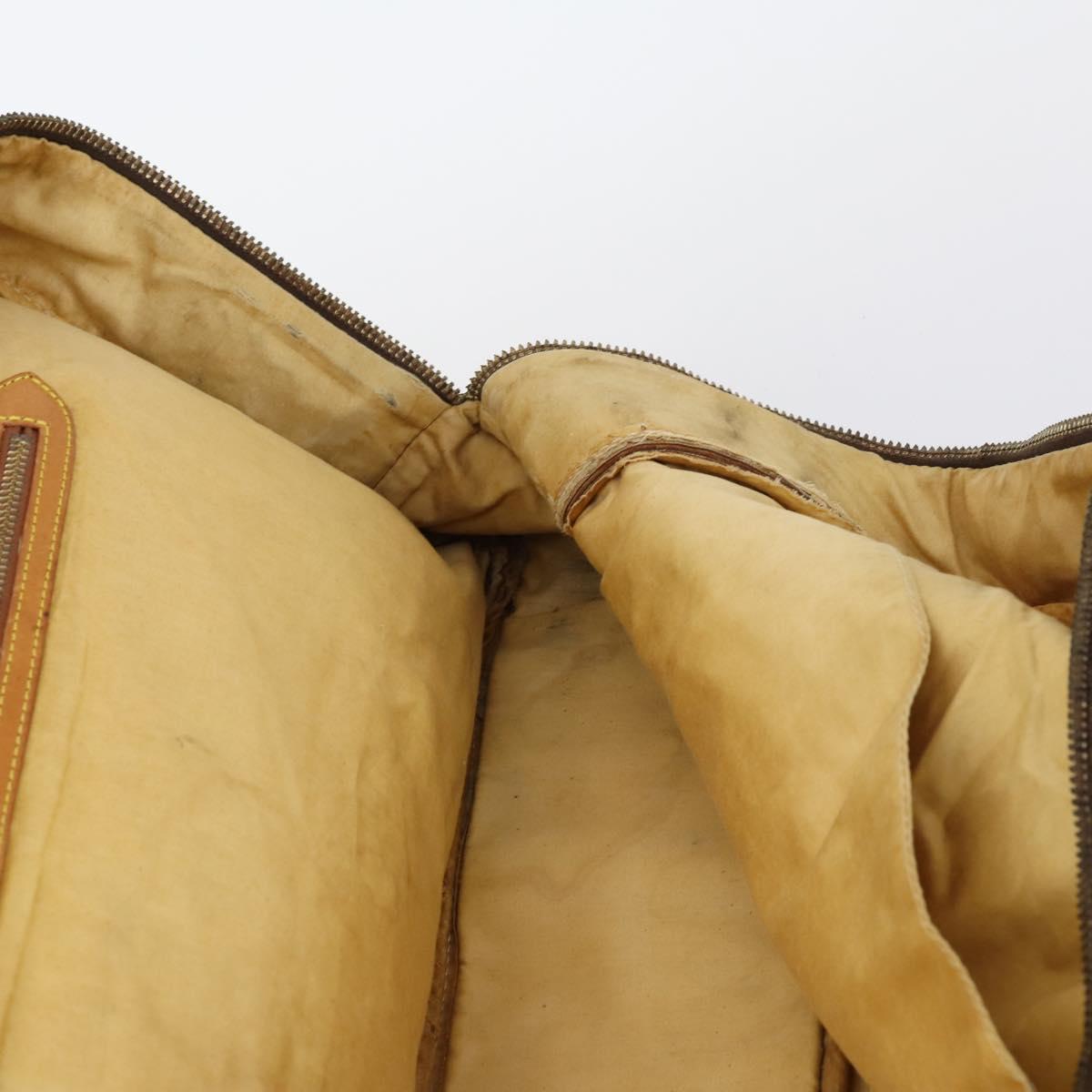 LOUIS VUITTON Monogram Sac Tennis Boston Bag LV Auth bs30175