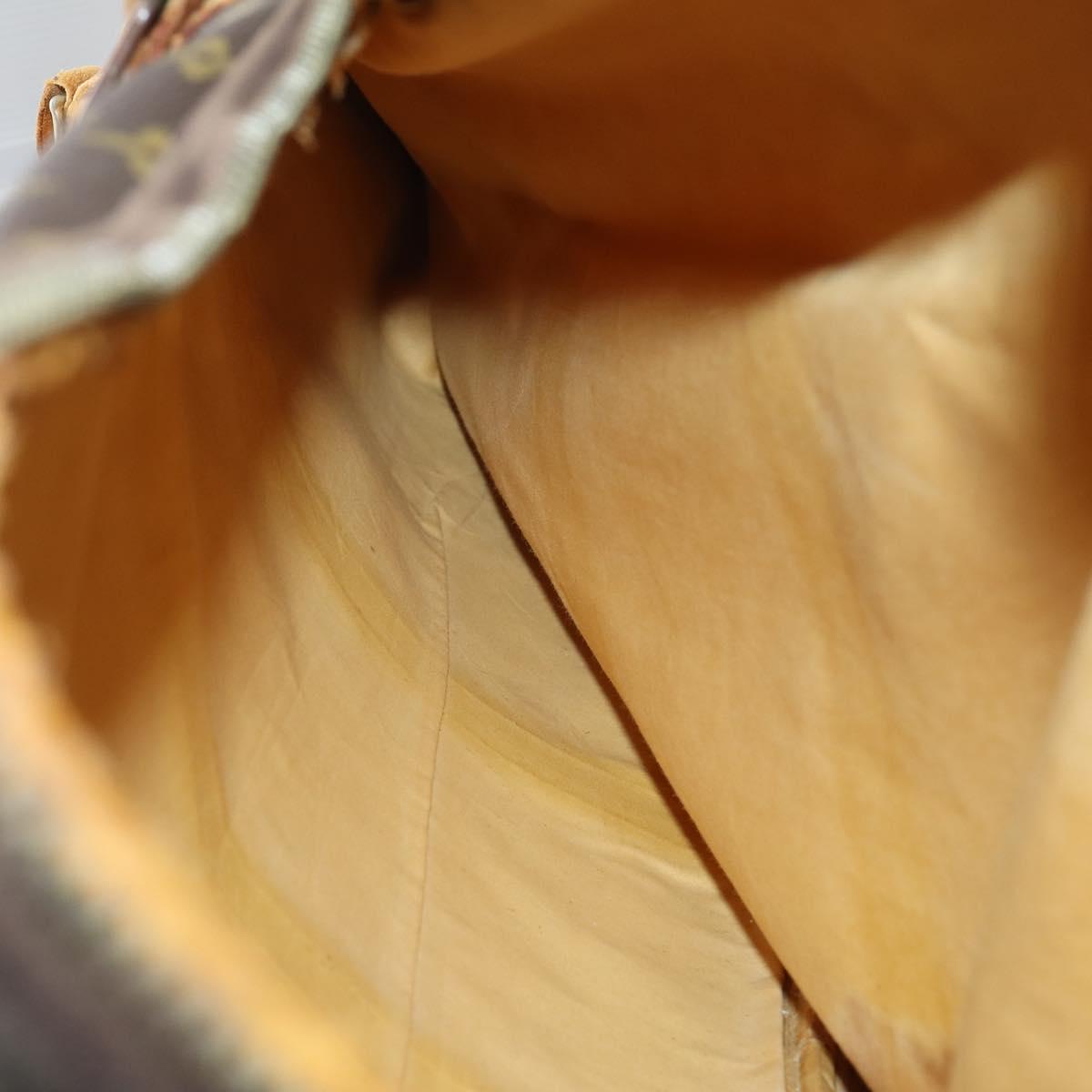 LOUIS VUITTON Monogram Sac Tennis Boston Bag LV Auth bs30175