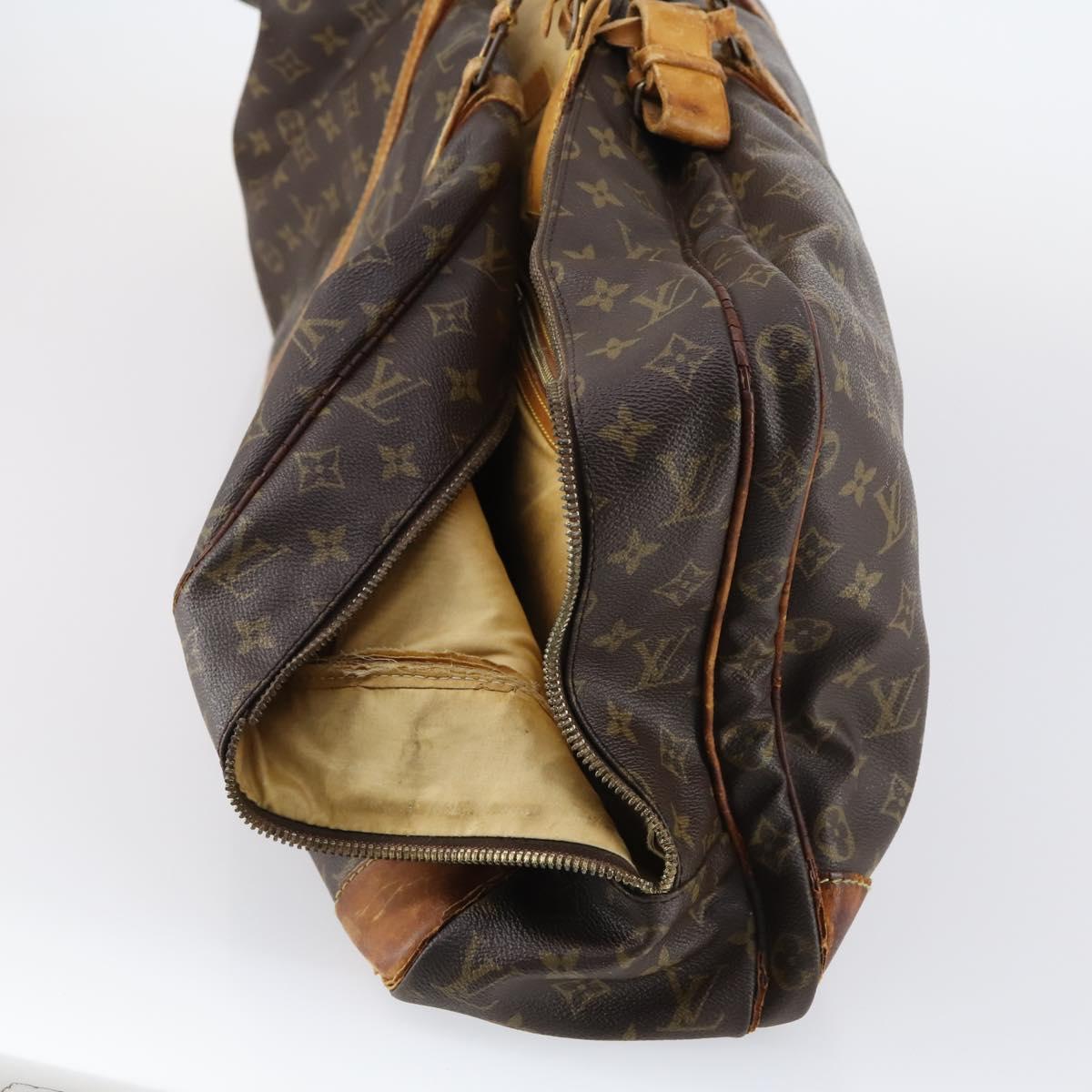 LOUIS VUITTON Monogram Sac Tennis Boston Bag LV Auth bs30175