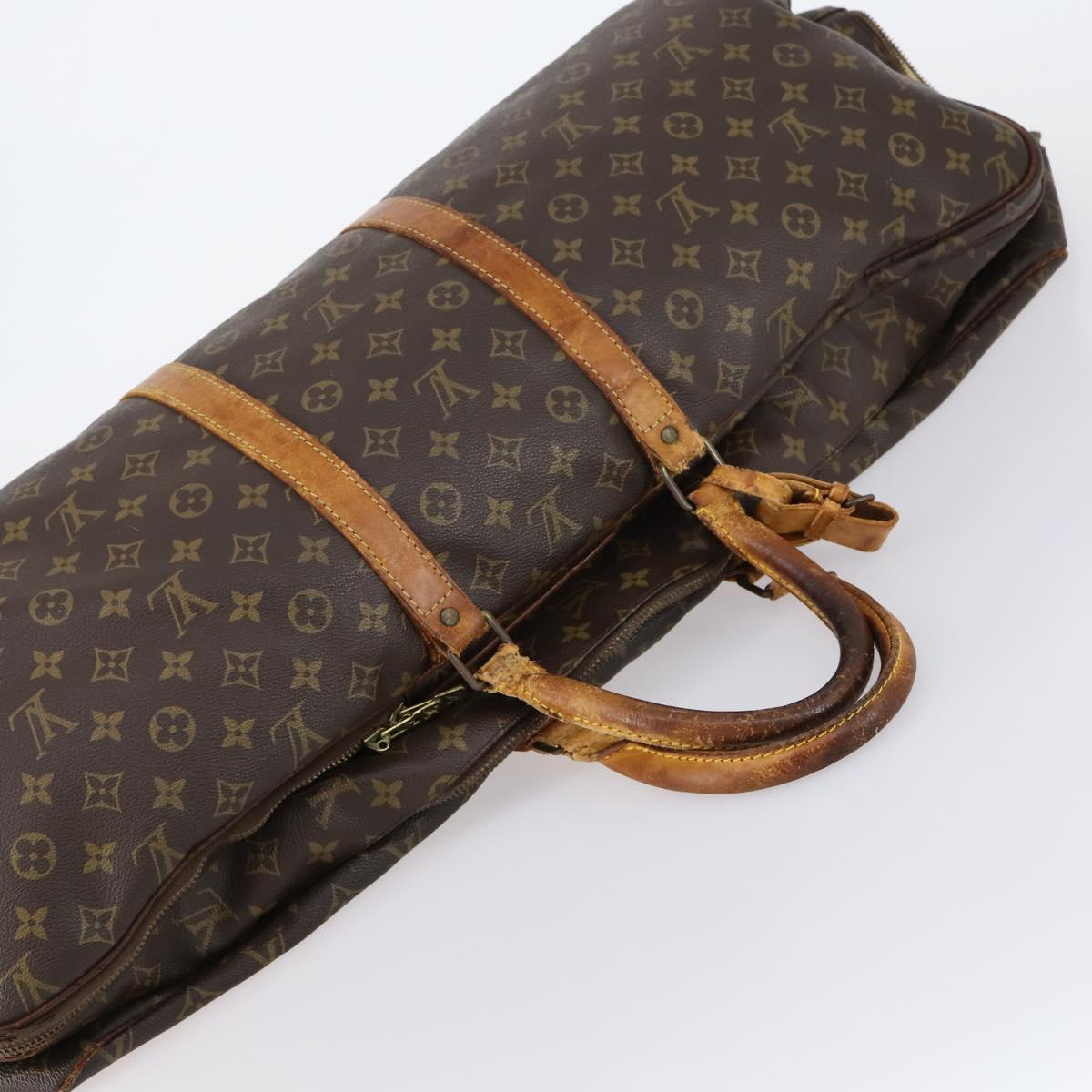 LOUIS VUITTON Monogram Sac Tennis Boston Bag LV Auth bs30175