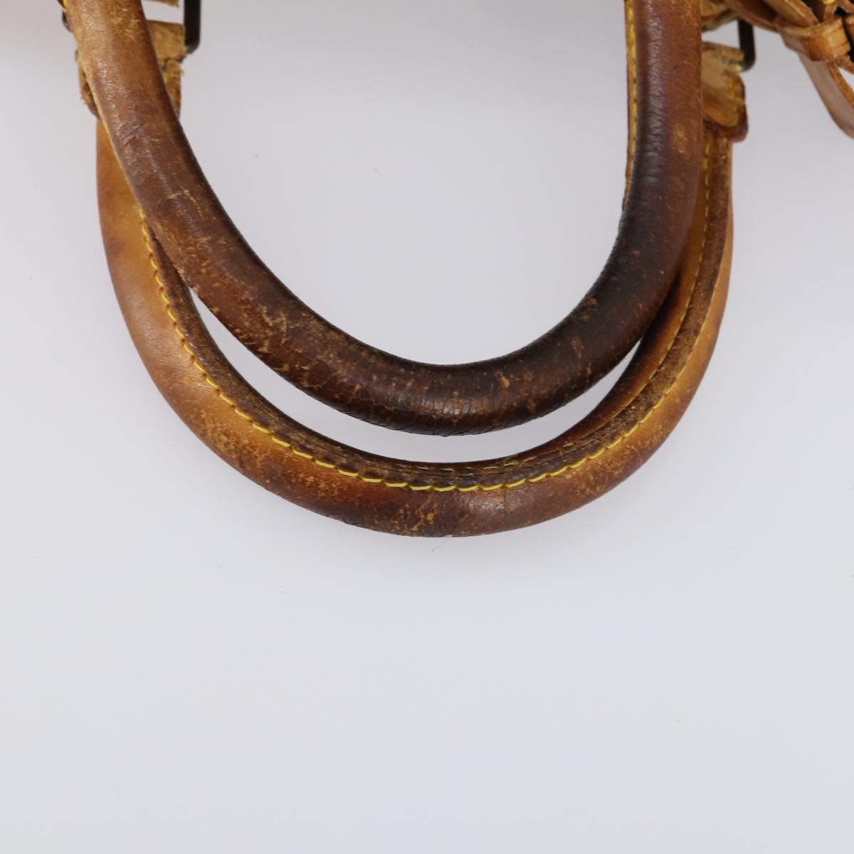 LOUIS VUITTON Monogram Sac Tennis Boston Bag LV Auth bs30175