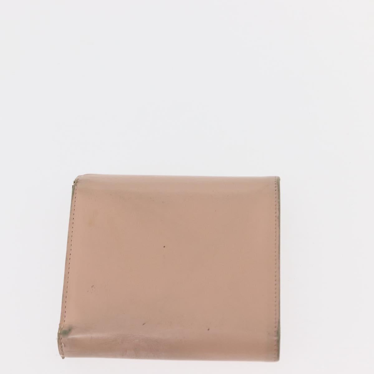 CARTIER Must Line Key Case Wallet Leather 8Set Bordeaux Black Auth bs30193