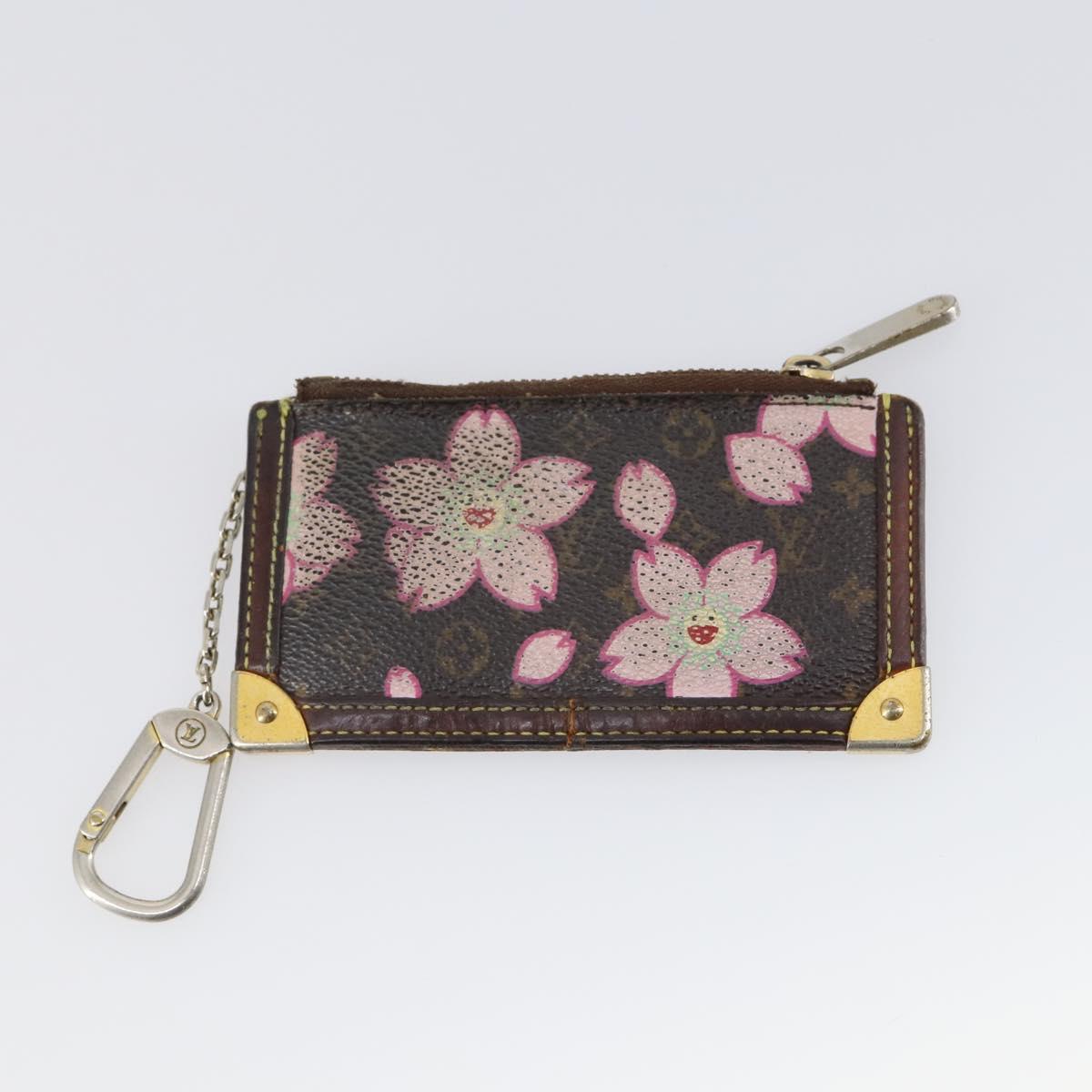 LOUIS VUITTON Monogram Epi Coin Purse 3 Set Blue Black LV Auth bs30196