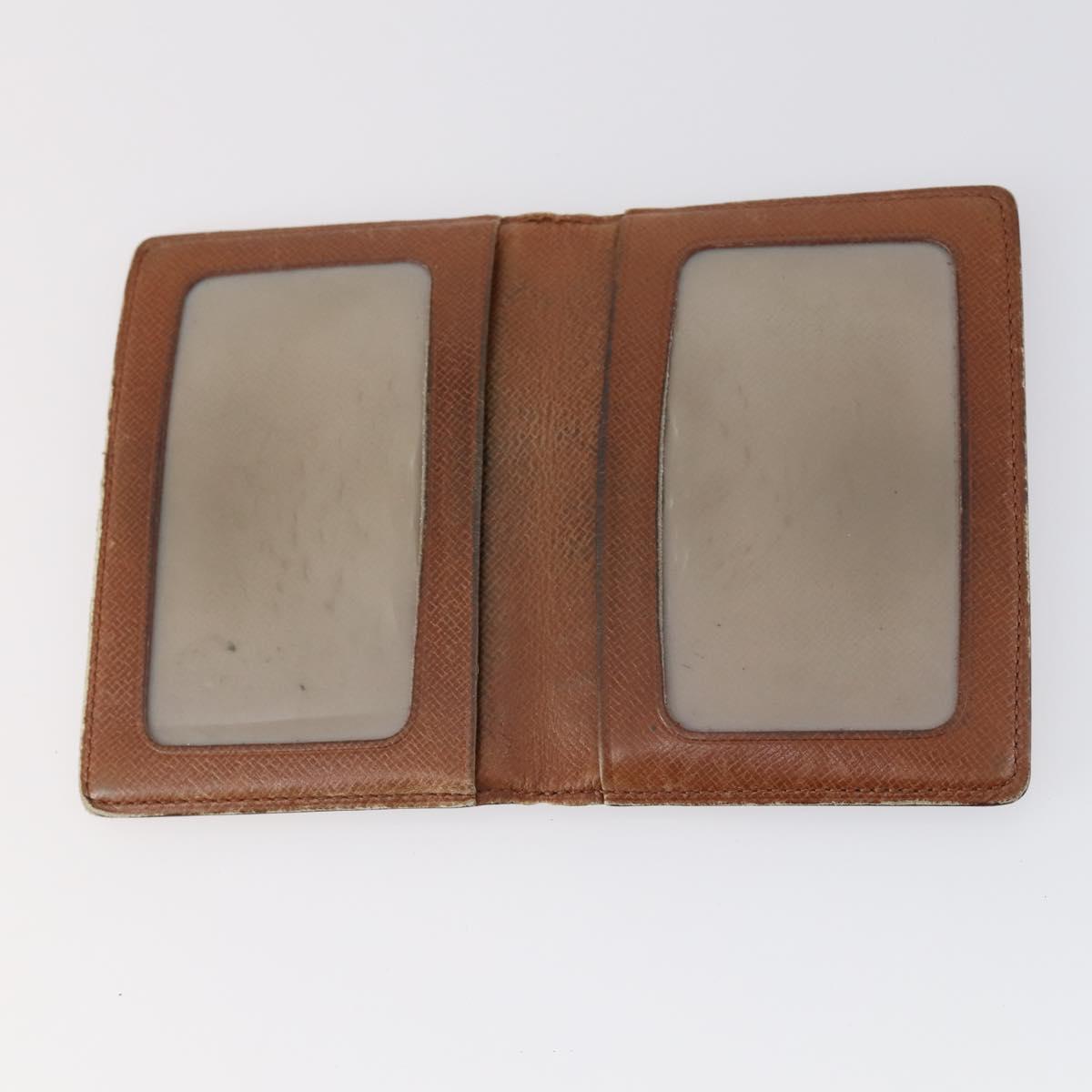 LOUIS VUITTON Monogram Taiga Card Case 5 Set Epicea LV Auth bs30198