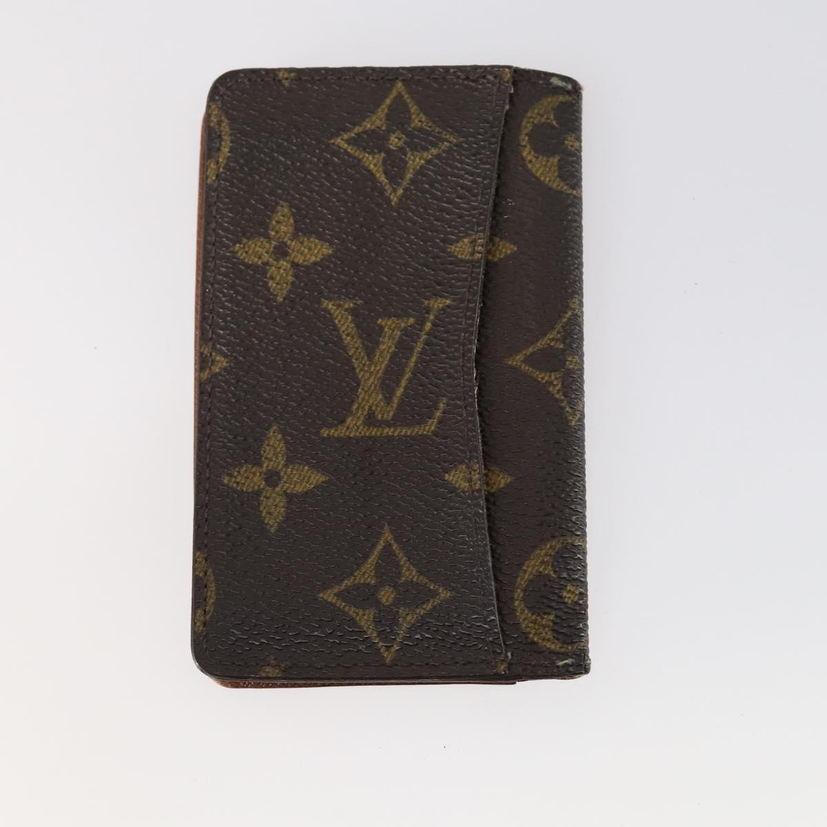 LOUIS VUITTON Monogram Taiga Card Case 5 Set Epicea LV Auth bs30198