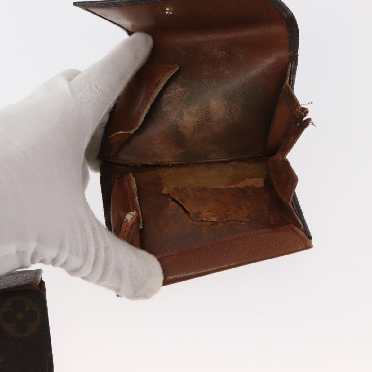 LOUIS VUITTON Monogram Epi Vernis Damier Coin Purse Key Case 12Set Auth bs30199