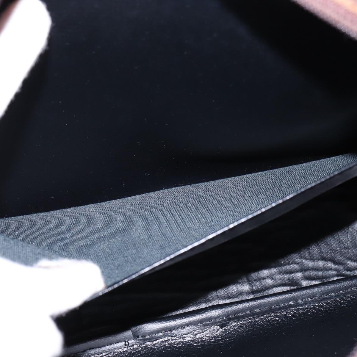 Burberrys Nova Check Shoulder Bag Leather Beige Gold Auth bs30210