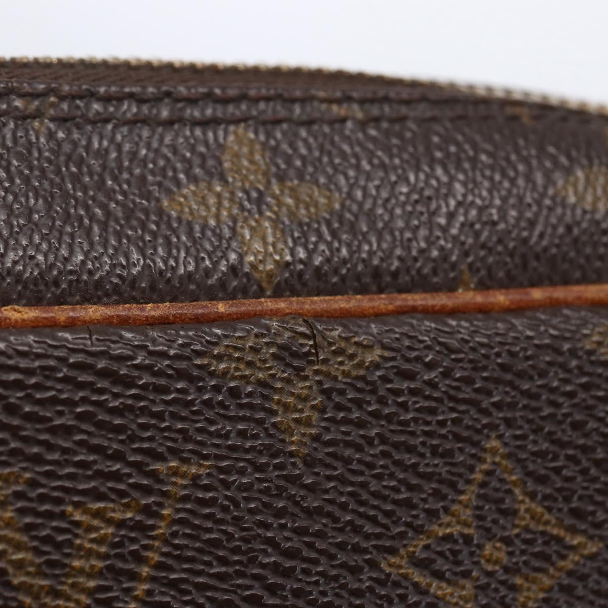 LOUIS VUITTON Monogram Compiegne 23 Clutch Bag M51847 LV Auth bs30217