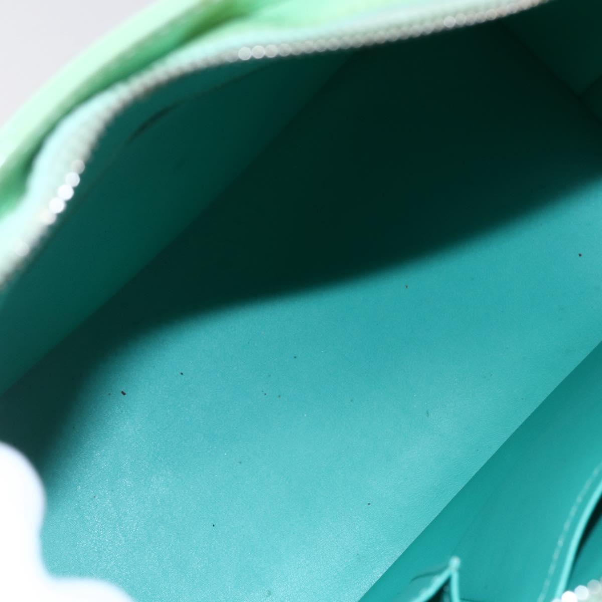 LOUIS VUITTON Monogram Vernis Houston Hand Bag Peppermint M91303 LV Auth bs30229