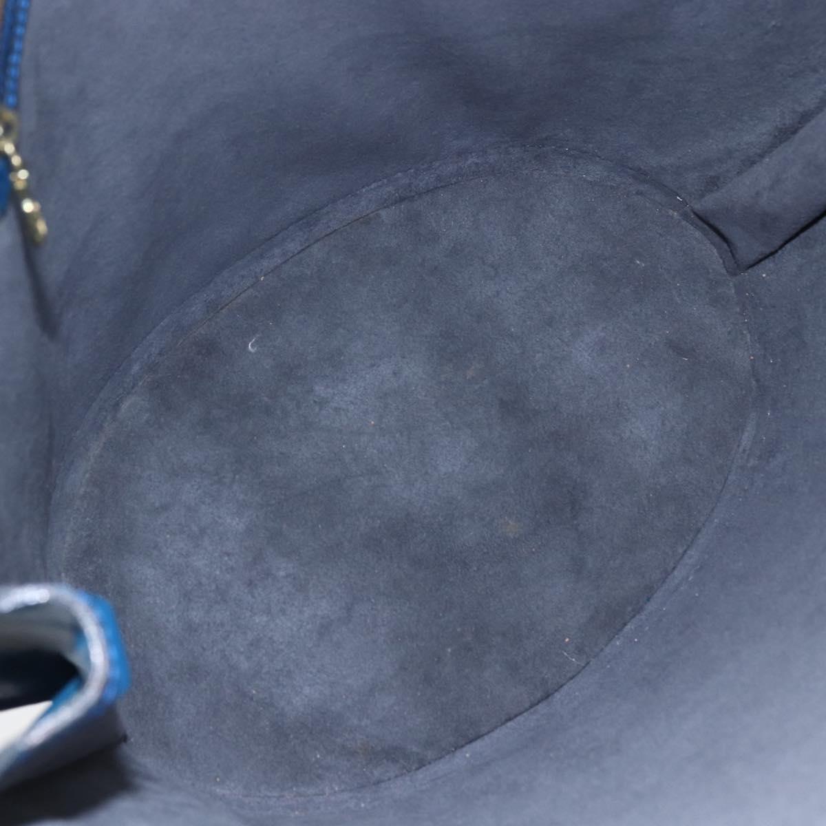 LOUIS VUITTON Epi Saint Jacques Shopping Shoulder Bag Blue M52275 Auth bs30232