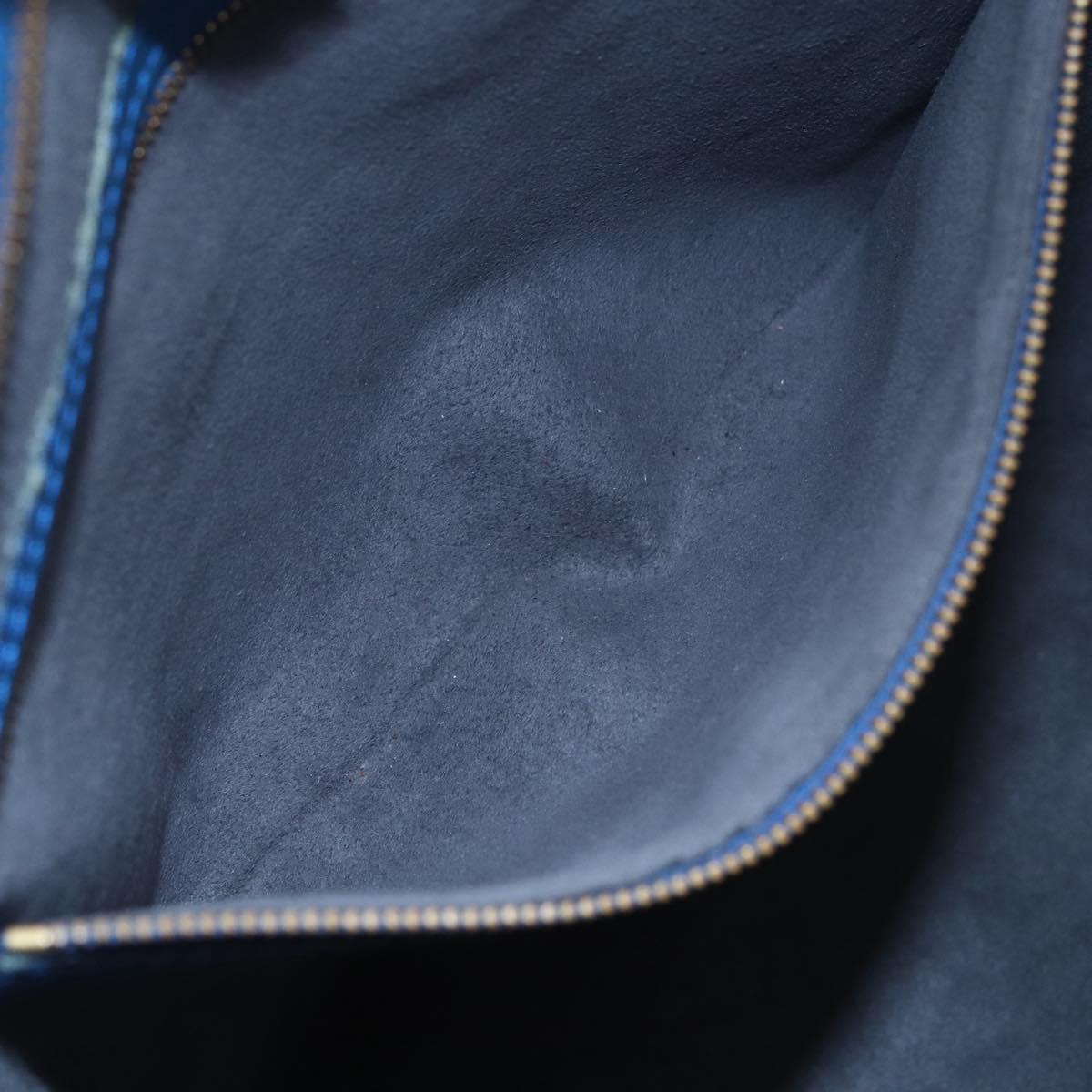 LOUIS VUITTON Epi Saint Jacques Shopping Shoulder Bag Blue M52275 Auth bs30232