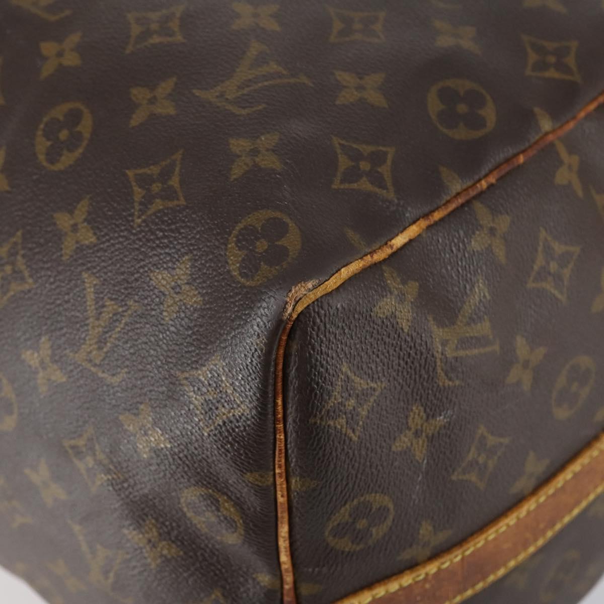 LOUIS VUITTON Monogram Keepall Bandouliere 55 Boston Bag M41414 LV Auth bs30234