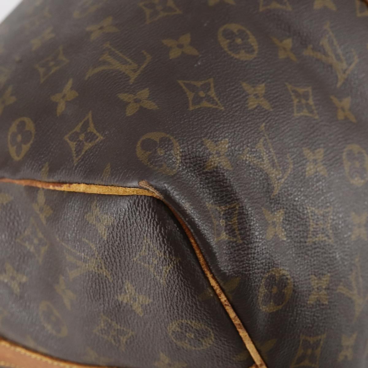 LOUIS VUITTON Monogram Keepall Bandouliere 55 Boston Bag M41414 LV Auth bs30234