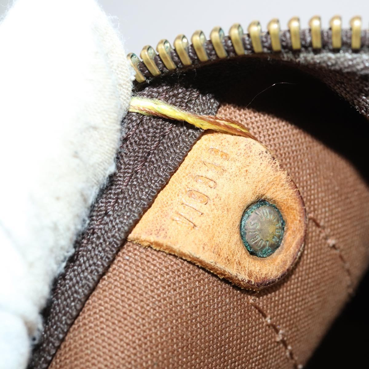 LOUIS VUITTON Monogram Keepall Bandouliere 55 Boston Bag M41414 LV Auth bs30234