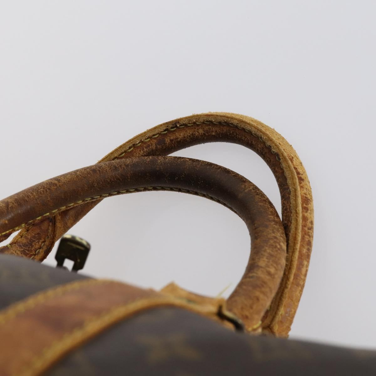 LOUIS VUITTON Monogram Keepall Bandouliere 55 Boston Bag M41414 LV Auth bs30234