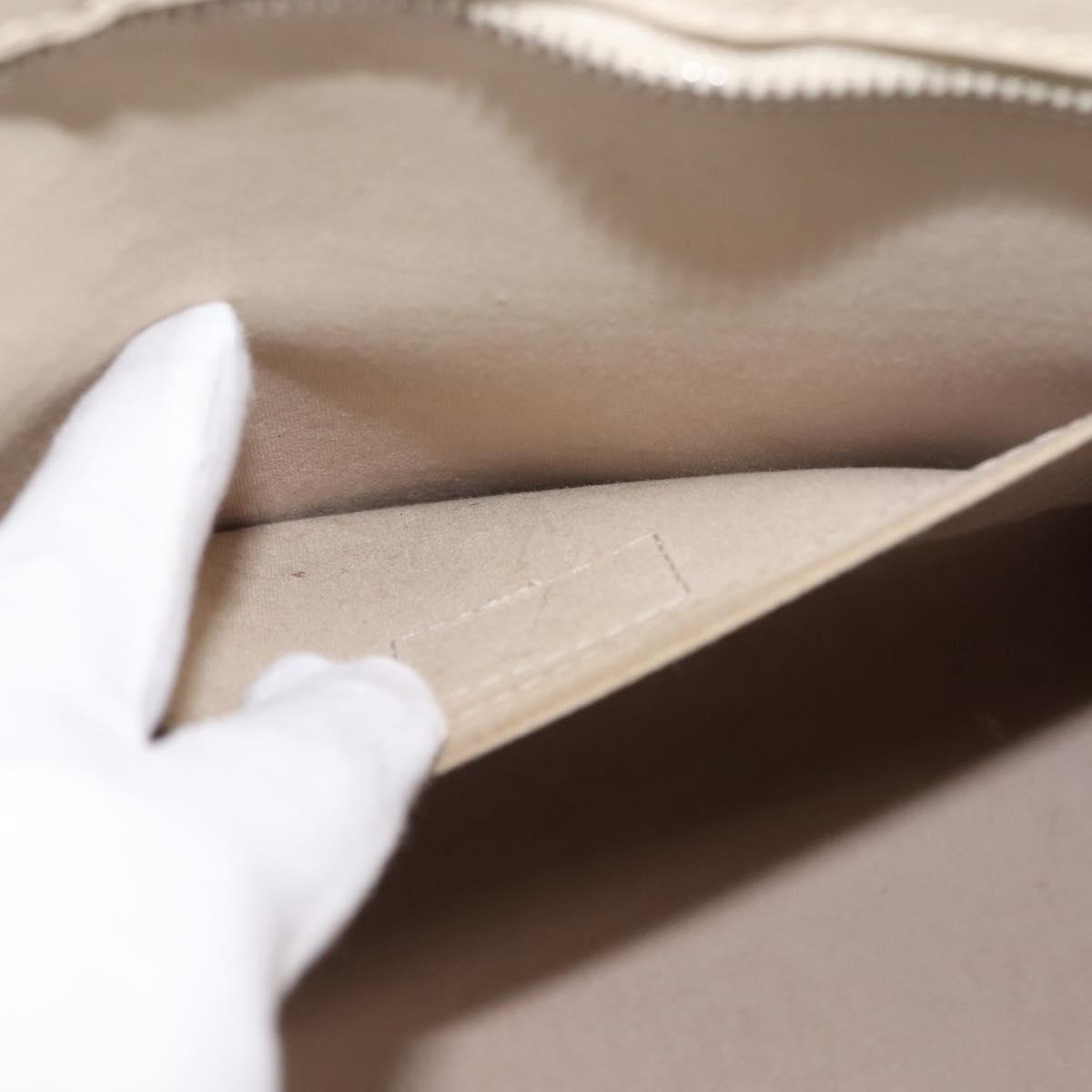 LOUIS VUITTON Epi Madeleine GM Hand Bag White M5934J LV Auth bs30249