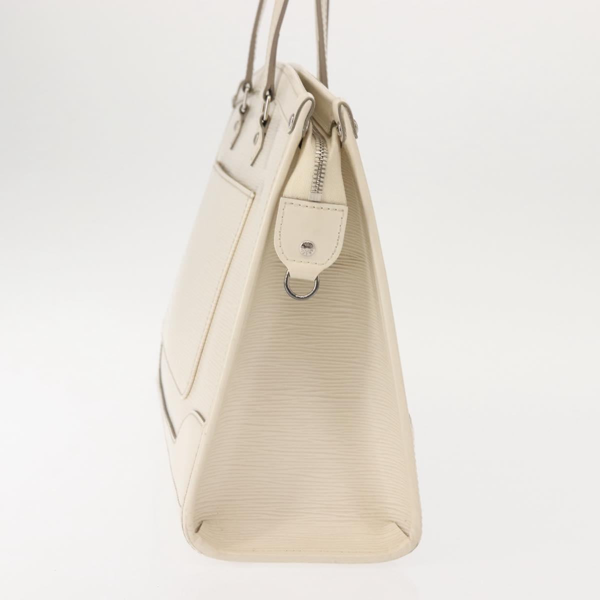 LOUIS VUITTON Epi Madeleine GM Hand Bag White M5934J LV Auth bs30249